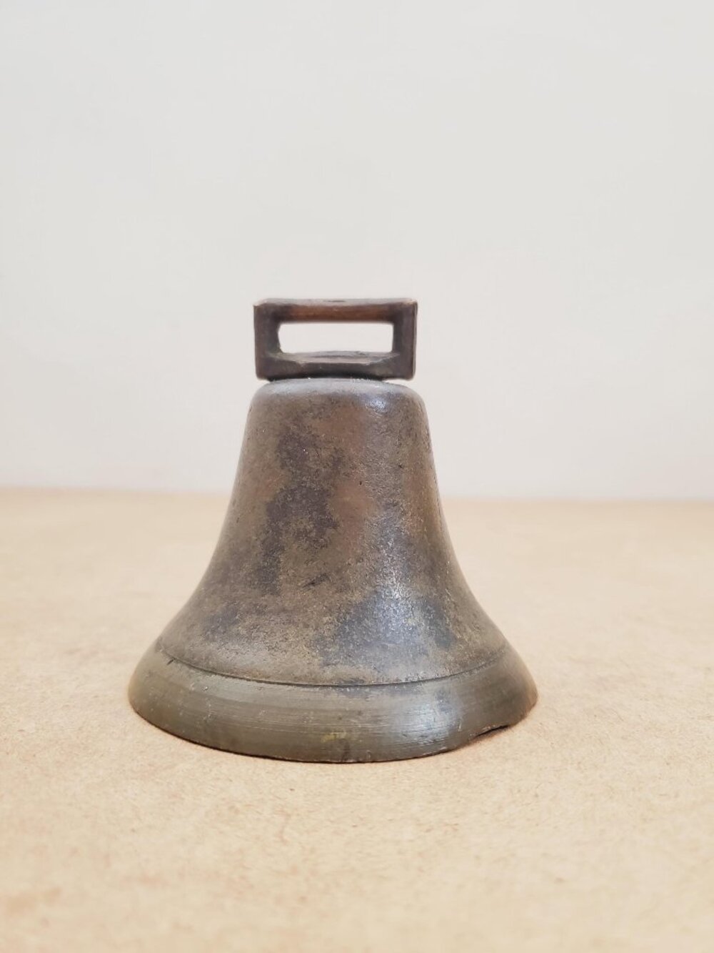 1878 Brass Horse Bell, 1878 Saignelegier Brass Bell, Chiantel Fondeur Brass